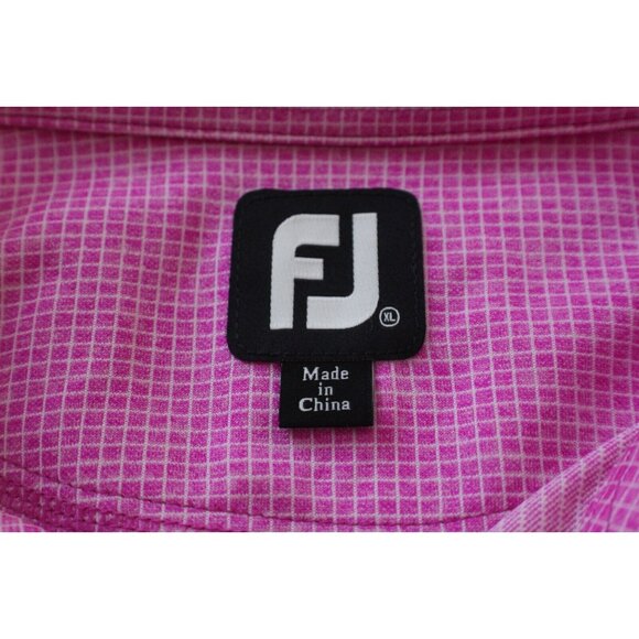 Footjoy Men's Pink Polo Size XL - Picture 4 of 4
